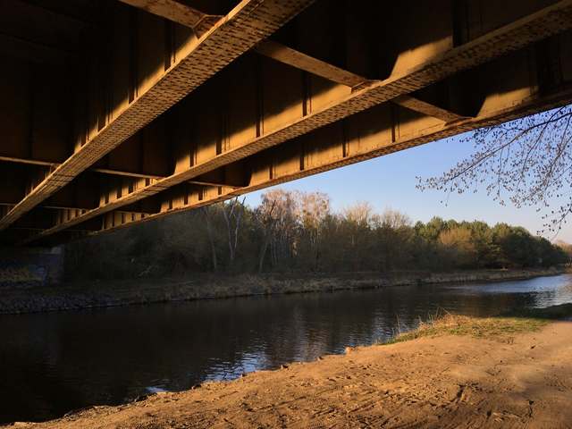 Teltowkanalbrücke, Reichsautobahn Strecke 51 I, AVUS Zubringer, Kleinmachnow, Potsdam-Mittelmark, Brandenburg, 14532, Germany