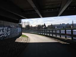 Brücke Britzer Verbindungskanal, A 113, BSR Betriebshof, Neukölln, Berlin, 12057, Germany